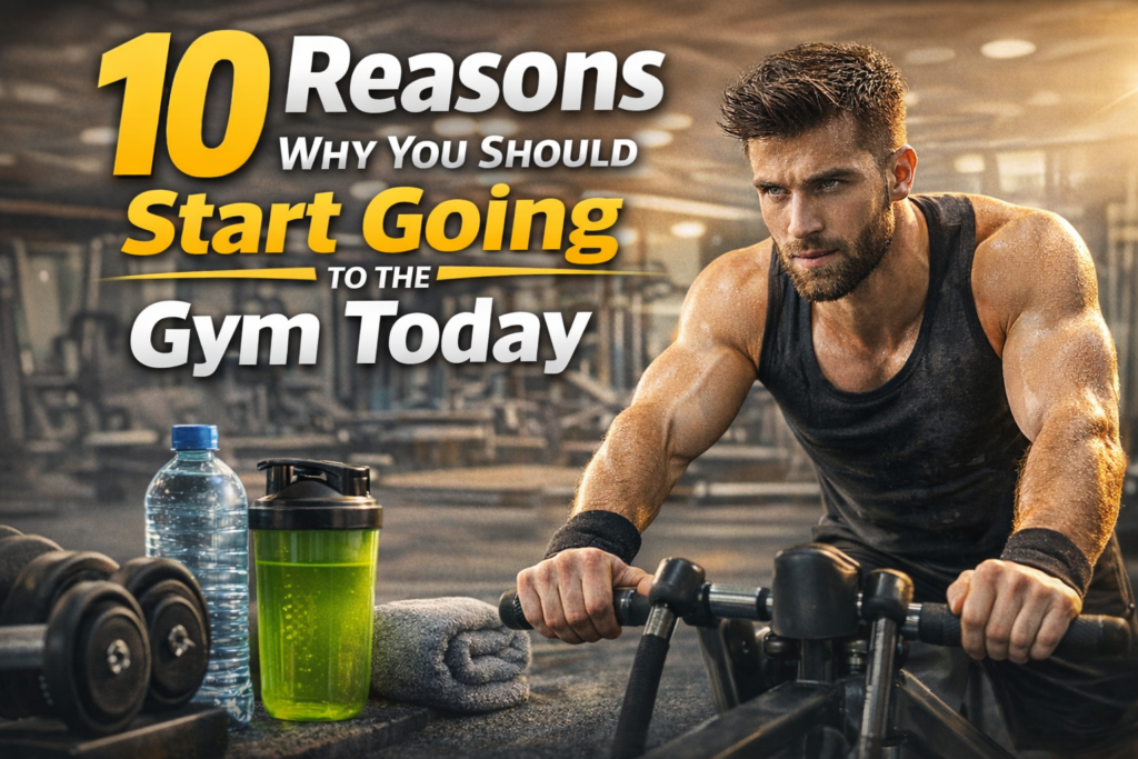 10 reasons why you should start gym today